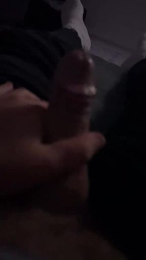 Sensitive jerking off