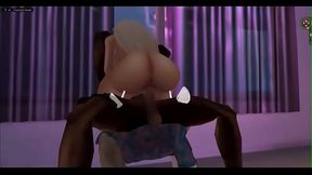 He lost a bet now he'_s our cucked furniture