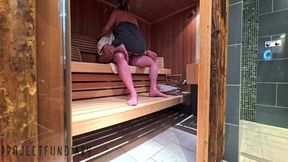Naughty Roleplay: Sex with Stranger in a Sauna - Projectfundiary