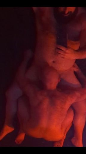 Bathhouse Session 1 Blue Warming up My Cock for Fun