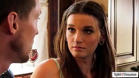 Tgirl4You.com - Small tits tgirl Jenna Creed anal fucked