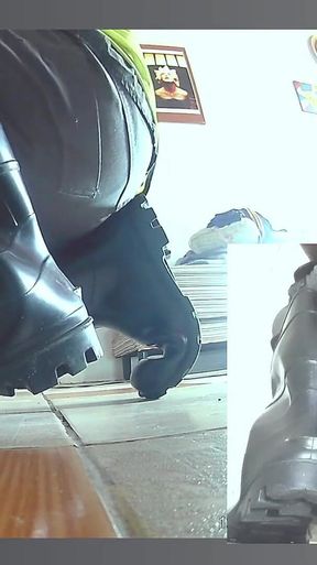 Cum Twice- Rubber Boots Fetish