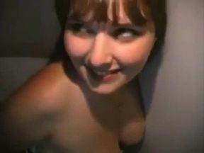 Seductive wife at the hole