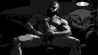 Glamour Masculine Yelling  Tongue My Rump