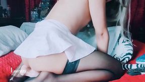 trans se folla el culo con dildo