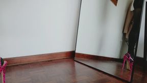 Which Heels Look Best? - Black Nylon