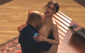 The Office - Full Story 6 - a Horny Seductive MILF Who Cheats on Her Husband with everyone