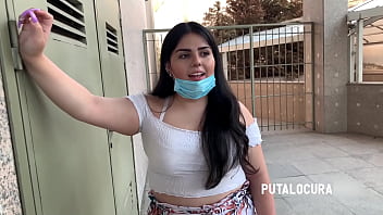 PutaLocura - Amelia, la chubby de cara preciosa es pillada en la calle y se folla a Torbe