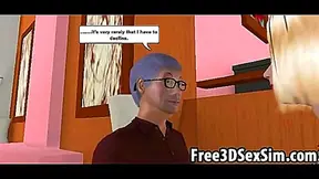 Blonde Beauty Purrs Sexy Secrets Seduces You Slowly in 3D Detail