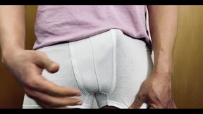 Edging Challenge Under This Boxer Brief
