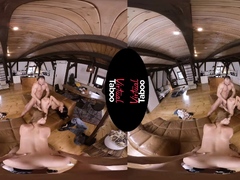 VIRTUAL TABOO - Slutty Stepmom Gives Her Ass For Orgy