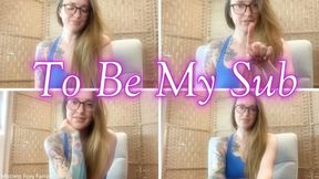 To Be My Sub wmv