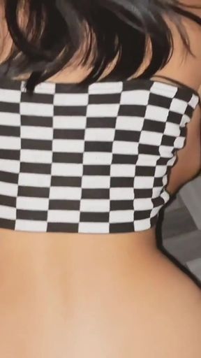 Amateur Girlfriend Outfit Try On Turned Into Intense Doggy Style   Clip 1