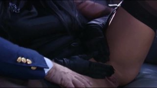 Brunette Beauty Gets Fucked By Two Hung Studs and She Loves Every Thrust