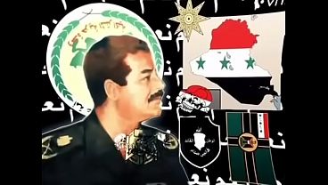 SADDAM DESTROYS THE KURDS WITH HIS BIG ARAB COCK