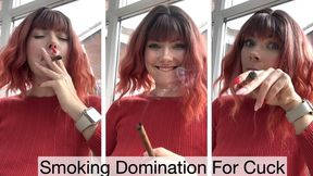 Smoking Domination For Cuck Imposed Bi