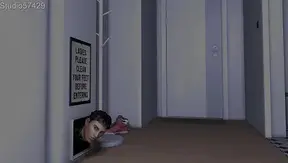 The Foot Cleaner Slave