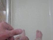 Stepbro in the shower