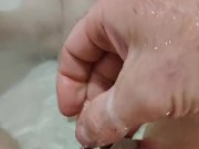 He escaped from the cage and cum