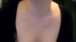 Redhead Girl Plays with Nipple Clamps