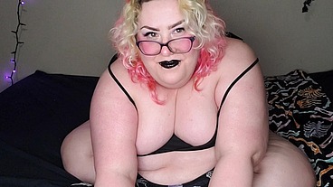 Goth BBW JOI