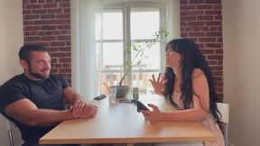 Yhivi's Table Talk to Bedroom Cumshot Frenzy with Dante