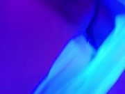 Stripping Wet Neon Shorts and Showing Cute Ass