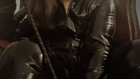 Squeaktastic when pvc and leather collide