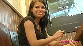 Masturbation at the public toilet