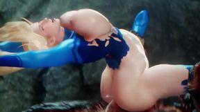 Samus Dominated & Fucked by Monster