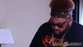 Lil cock give WHITE BITCH a huge creamy facial