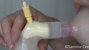 Close up pumping