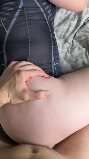 Thrilling moment from &quot;I fucked Spider-Woman and she ended up pulling a lot of Web from me&quot;