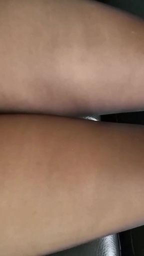 Sexy Black Pantyhose and Stockings on Curvy Legs