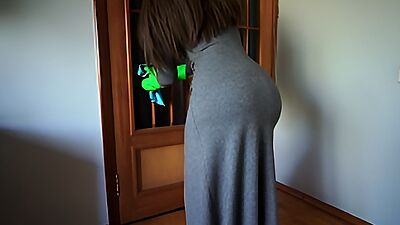 Fit Step Mom caught Step Son with boner while cleaning. Will she help him out?