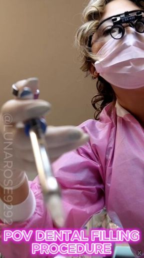 POV Profession Dental Filling Procedure, watch and hear me walk you through a dental filling procedure🧤🦷🪥🩵