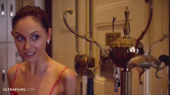 Sade & Nimfa's Morning Delight: Brunette Lesbians in Sultry HD