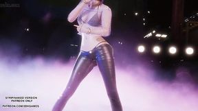 Akali gets railed in a sexy LoL-themed MMD animation