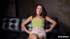 satine summers is all smiles as shes back for round two in the dungeon