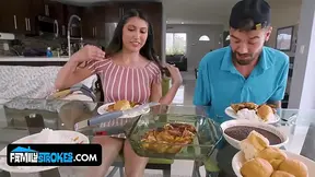 Girlfriend Penelope Woods Cucks Her Boyfriend By Riding His Brother's Big Dick