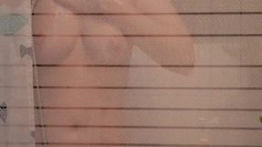 coucou mes cheris je t emmene sous ma douche ce matin belle journee et ...