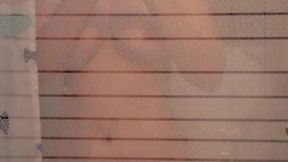 coucou mes cheris je t emmene sous ma douche ce matin belle journee et ...