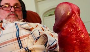 Daddy&#039;s juicy penis displayed