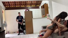 bad melli levando duas rola a noite toda, magrinha branquinha safada aguenta muito e gosta