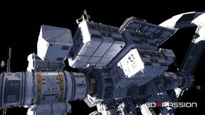 Zero-g Cabin Visit: Lyra Gives Futa Kaelen a Sloppy Blowjob, Wet Missionary &amp; Side Fuck with Huge Cumshots