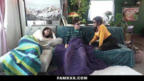 Tiny Asian Stepsister Plays Dirty with Stepbrother - Famxxx