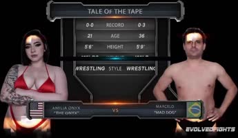 Amilia Onyx Takes Charge: Nude Wrestling, Rough Sex, and Marcelo's Pleasure