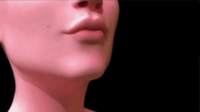 3D cock-swallower test with audio - artist RyanC (aka serapisdeath)