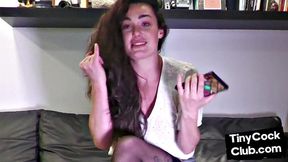 Stockings bae commenting on small cocks