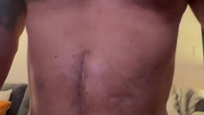Watching football turns into naughty wife getting cum in pussy�.